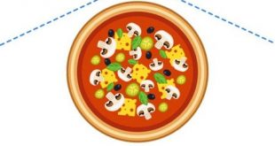 Level 197 - How many pieces can you cut the pizza into with just two cuts?